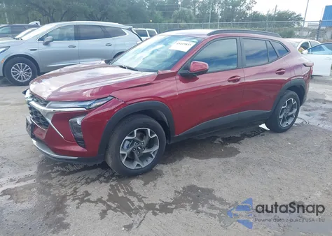 2025 Chevrolet Trax Fwd Lt из США, поврежденный, VIN KL77LHEP2SC101937